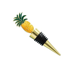 Pineapple Wine <b>Stopper</b> Gold Silver Rose Gold Zinc Alloy Sealing <b>Bottle</b> <b>Stopper</b> For Wine Preservation - Product Image 5