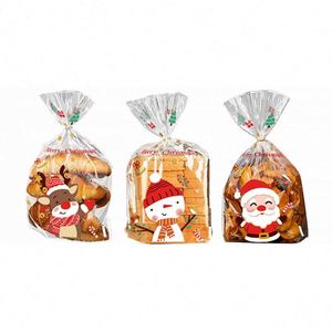 Sacs transparents pour bonbons, friandises de Noël, cadeaux, emballage promotionnel - Product Image 1