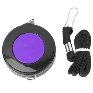 Ruban à mesurer de haute qualité de 1,5 m avec corde de suspension, pour mesurer les trois circonférences, idéal pour la couture - Product Image 1