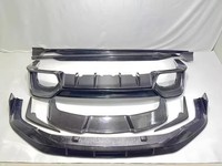Spoiler de pare-chocs avant en fibre de carbone de style P pour Audi RS6 RS7 C8, kit carrosserie, diffuseur arrière, pièces de carrosserie, kit de conversion
