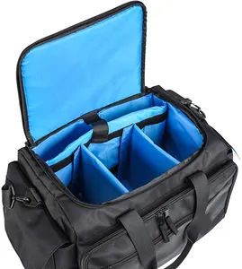 Musicians Gig Bag Gear Bag For Guitarists Bass Players Sound Technicians DJ with large easy access to the main compartment