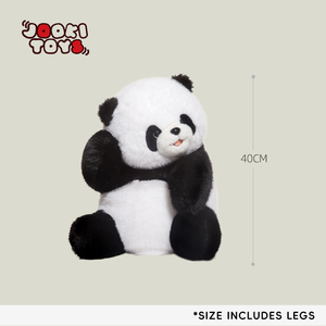 ג 'וקי פנדה הוואה בובה קטיפה צעצוע-חיה ממולא רך לילדים יושב 40 ס "מ כמויות גדולות ניתן לשאול עבור הנחות - Product Image 6