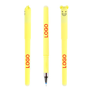 Stylos à encre gel effaçables promotionnels pour fournitures scolaires, avec logo personnalisé imprimé, vente en gros, fournitures d'apprentissage pour étudiants - Product Image 4