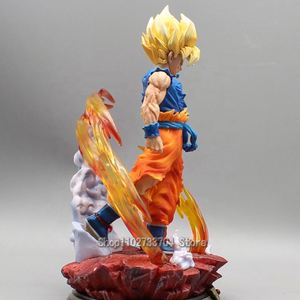 ฟิกเกอร์ลูกบอลลากอนอะนิเมะ27ซม. ฟิกเกอร์แอคชั่น goku Super Saiyan โมเดลโมเดลของเล่นของขวัญวันเกิดเด็ก - Product Image 3