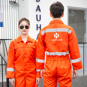 Ropa de Trabajo de Tela Personalizada con Tiras Reflectantes, Overol de Fábrica, Uniforme de Reparación de Automóviles, Traje de Trabajo - Product Image 6