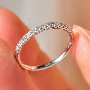 18K Solid Gold Lab Grown Diamond <b>Ring</b> IGI Certified CVD HPHT Wedding Engagement Fine Jewelry - Product Image 1