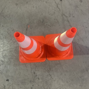 75cm 29.5Inch Orange Traffic Safety <strong>Warning</strong> PVC <strong>Cone</strong> 3.2kg - Product Image 3