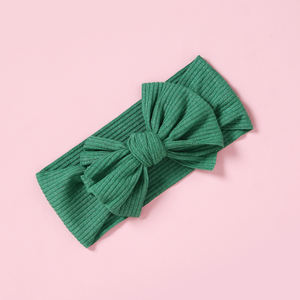 الطفل النايلون رباطات ويت القوس رباطات مجموعة النايلون مرونة Hairbands عمامة إكسسوارات الشعر لحديثي الولادة الرضع الصغار - Product Image 6