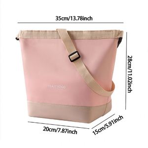 Sacs isothermes à bandoulière et sacs à lunch pliables durables, personnalisables OEM, grande capacité - Product Image 2