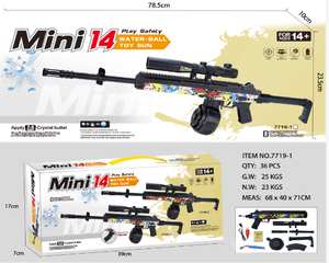 Mini pistolet à gel 14 Gel Blaster, 78,5 cm, électronique, fonctionne sur piles, pour garçons de 14 ans et plus - Product Image 3