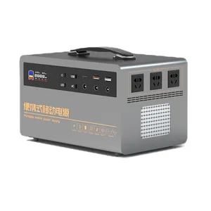 Customized Lithium ion 1000 Watt Solar Generator Power Bank 1500W 1000Wh 1600Wh Portable Power Station powre supply