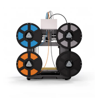 Imprimante 3D FDM multicolore haute vitesse Flashforge AD5X, nivellement automatique, volume d'impression 220x220x220mm, impression 4 couleurs IFS