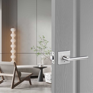 Trung Quốc Nhà sản xuất khóa riêng tư cửa đòn bẩy xử lý hợp kim kẽm cửa khóa bán hot trong Canada & Mỹ trong nhà cửa thị trường khóa - Product Image 6