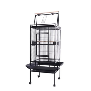 Joegen Grote Eenvoudige Draagbare Kanariekooi Op Maat Gevouwen Duivenpapegaaien Fokken Ijzermateriaal Ademend Met Solide Patroon - Product Image 1