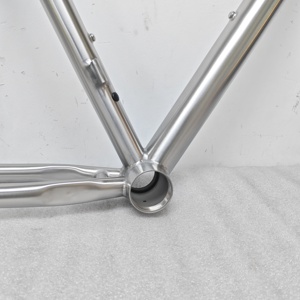 Cadre de vélo de gravier en titane <span class=keywords><strong>700C</strong></span>, dernière génération, avec design Flat Mount - Product Image 2