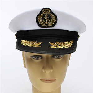 Admiral Capitán Sombrero Snapback Bordado Anchor Skipper Sombreros De