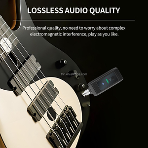 Tnh GT10 có thể sạc lại <span class=keywords><strong>2.4</strong></span> <span class=keywords><strong>GHz</strong></span> máy phát và máy thu không dây với bộ chuyển đổi 6.35mm 3.5mm cho guitar điện bass - Product Image 2