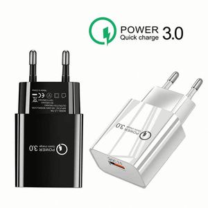 Chargeur rapide pour téléphone portable certifié CE, bloc cube, prise US/EU, 5V 3A 18W, adaptateur secteur USB pour téléphone - Product Image 4