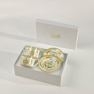 Nuevo Juego de Tazas y Platos de la Serie D de Principios de Primavera, Juego de Té y Café para la Tarde, Taza y Platillo - Product Image 2