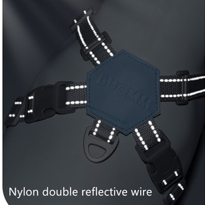 Desain baru <span class=keywords><strong>X</strong></span> bentuk dapat disesuaikan rompi hewan peliharaan <span class=keywords><strong>harness</strong></span> Reflektif dada pribadi tali traksi perjalanan untuk hewan peliharaan - Product Image 5