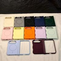 Coque arrière pliable magnétique à clipser en silicone liquide intégré avec axe central, vente en gros d'usine BAILI pour iPhone Duo