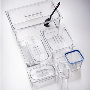 Contenitore per Alimenti in Policarbonato Araven GastroNorm Basic GN 1/6, 1,6 Litri, 17,6x16,2x10h, Organizzatore Versatile per Cucina e Laboratorio - Product Image 3