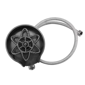 Hot Selling Automatische Wasserhahn Glas Waschmaschine Flaschen spüler Schwarz Metall Edelstahl Reinigungs werkzeug für Küchen spülen Bar Verwendung <span class=keywords><strong>PC</strong></span> - Product Image 6