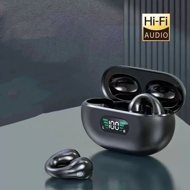 Wireless for Bluetooth Headset JL Private Model Sports Noise Reduction Headset Large Power Ear Clip Headphones