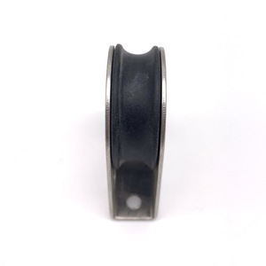 รอกไนลอนสแตนเลส 316 แบบยึดติดเดี่ยวสำหรับล้อเชือกเรือ - Product Image 3
