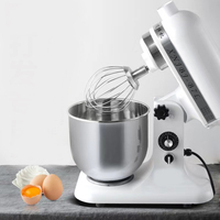 Machines de broyeur sur pied, cuisine inoxydable, prix usine, gâteau commercial, pâte électrique avec mélangeur sur support de bol