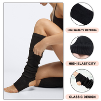 Haute Qualité Tricoté Chaud Jambières Long Sport Jambières Gym Fitness Danse Femme Hiver Thermique Chaud Jambières