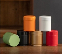 Boîte hermétique mate en fer blanc de qualité alimentaire pour thé matcha, emballage personnalisé, résistante à l'humidité et à l'oxydation, pour l'exportation transfrontalière