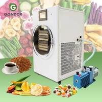 Boerderij Kleine 6 Lade Vriesdroger Machine Grootte Fruit Voedsel Plantaardige Vacuüm Voor Voedsel Aanrecht Automatisch
