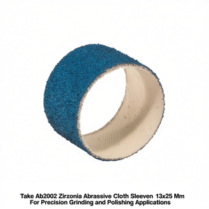 Manchon abrasif en tissu zircone Ttake Ab2002 13x25 mm pour applications de meulage et de polissage de précision - Product Image 2