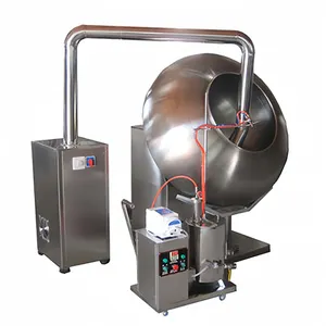 full automatic peanuts candy roasting and coating machine by 600