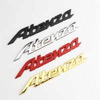 Autocollant de plaque signalétique de voiture 3D de décoration de carrosserie de couleur personnalisée autocollant de lettre emblème d'insigne de voiture adapté pour M6 M3 ATENZA