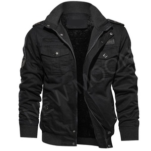 High Quality Men's Winter <b>Pilot</b> Cotton <b>Jacket</b> Warm Thickened Coat Windbreaker Plus Size Canvas Fabric Cotton Winter Essential - Product Image 4