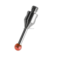 Aiguille de sonde à bille en carbure de tungstène EVO M2 avec tige en carbure de tungstène pour CMM, sonde de haute précision, prête à être expédiée