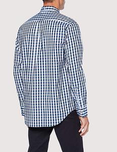 New <span class=keywords><strong>Oxford</strong></span> Plaid Casual Shirt da Uomo <span class=keywords><strong>Slim</strong></span> <span class=keywords><strong>Fit</strong></span> Formale e di Affari Occupazione Uomo Camicie Primavera Manica Lunga Da Uomo Vestito <span class=keywords><strong>camicia</strong></span> - Product Image 5