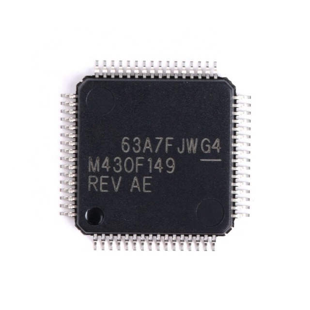 IC MCU 16BIT 60KB FLASH 64LQFP Microcontroller MSP430F149IPMRG4