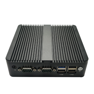 Mini Computadora Industrial Integrada Sin Ventilador, Carcasa <span class=keywords><strong>de</strong></span> Aluminio, Doble LAN, COM, HDMI, VGA, USB, Amplio Rango <span class=keywords><strong>de</strong></span> Temperatura, Suministro Continuo Estable 24/7 - Product Image 1