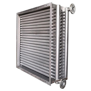 Intercambiador de calor de tubo aletado de acero y aluminio Xin Ou De 20 mm x 25 mm SRZ15-7D para secado y refrigeración - Product Image 1