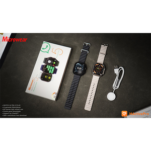 Reloj Inteligente DF U5Plus con Memoria, Pantalla AMOLED, Reproductor de Música y Video, Monitor de Actividad Física - Product Image 1