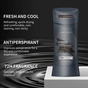 แท่งระงับกลิ่นกายป้องกันการแตกของเหงื่อแบบแท่งไม่มีสารตกค้างสีขาว72ชม. สำหรับผู้ชาย - Product Image 3
