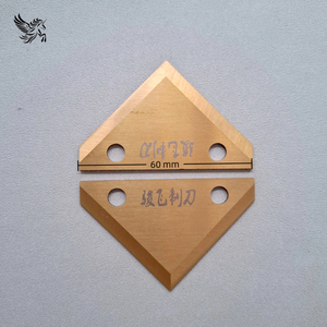 Lưỡi dao công nghiệp của máy phủ lớp, làm bằng thép vonfram, hình tam giác và tuyến tính, có thể tùy chỉnh - Product Image 4