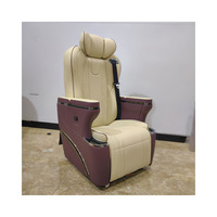 Asientos de Lujo para Vito W447, Asiento de Masaje Tipo Capitán para Camioneta, Hecho de Cuero PU, Compatible con Modelos Alphard y Toyota