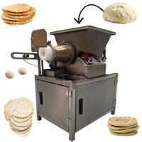 Machine automatique de division de pâte pour pain arabe Khubz, coupe-pâte 5-500g pour boulangerie, cuisine centrale et restauration