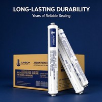JUNBOM Scellant silicone neutre haute performance, flexible, pour joints d'étanchéité de vitres, étanche, fabricant sur mesure 82002