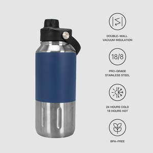 Fábrica 550ml 950ml 1150ml Termos botella de agua de acero inoxidable para gimnasio botella de acero inoxidable para grabado de agua - Product Image 4