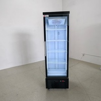 Réfrigérateur à boissons solaire sans givre, certifié Energy Star, à refroidissement direct, avec affichage de température unique, pour boissons en conserve
